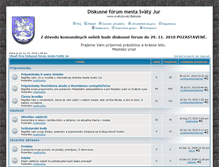 Tablet Screenshot of diskusia.svatyjur.sk